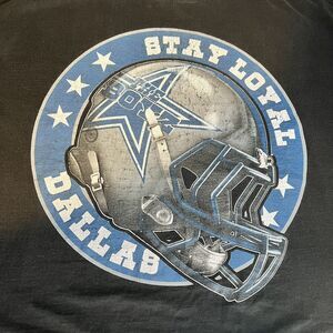 Shaka Wear Dallas Cowboys Stay Loyal The Boyz Double Sided Shirt Black Mens 3XL